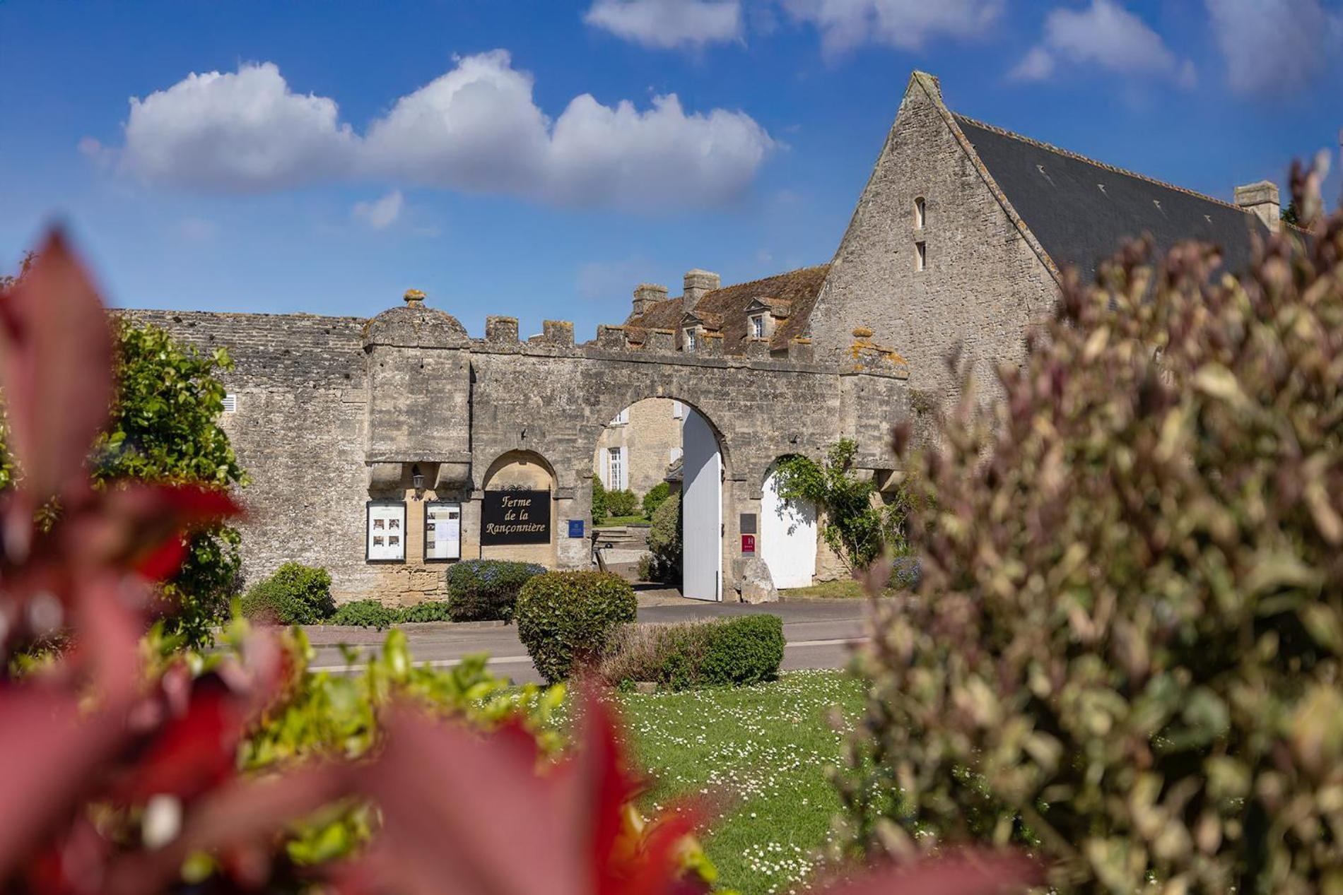 Hotel Ferme de la Rançonnière Crépon Esterno foto