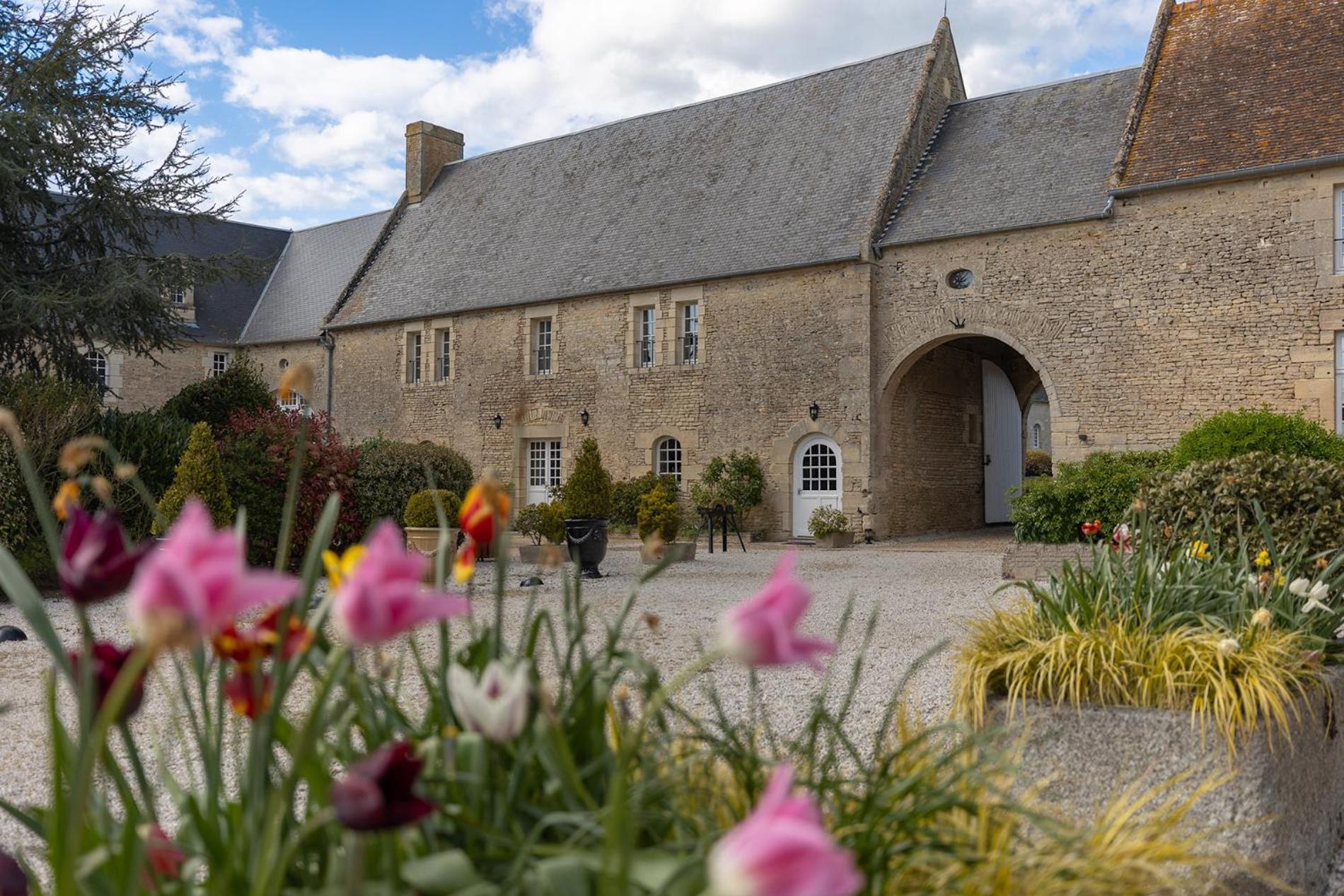 Hotel Ferme de la Rançonnière Crépon Esterno foto